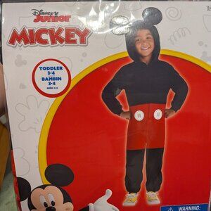 Toddler Mickey Mouse Costume size 3-4T